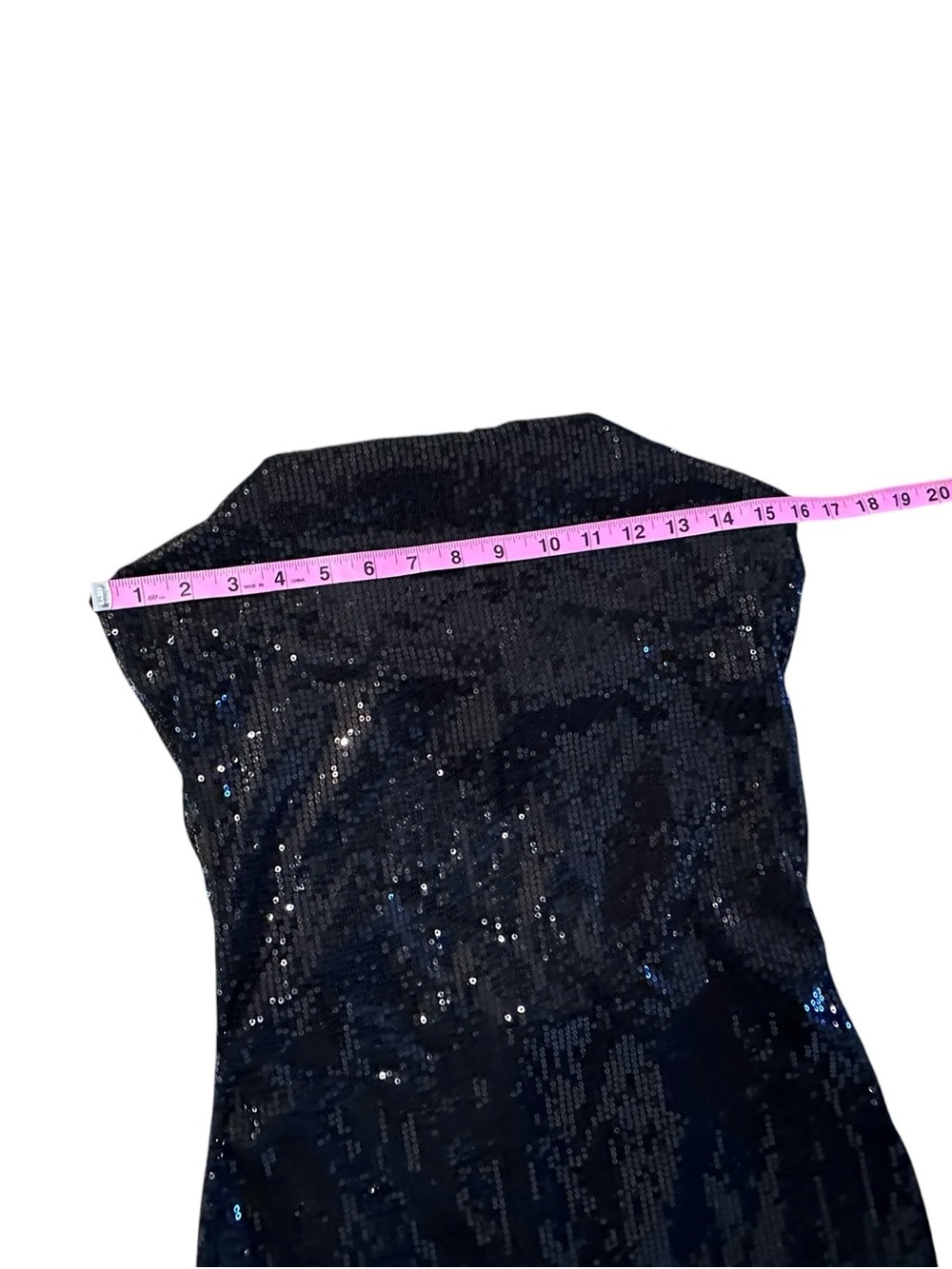 Urban Outfitters UO Lioness Eastside Strapless Sequin Stretch Mini Dress Medium - Picture 10 of 11